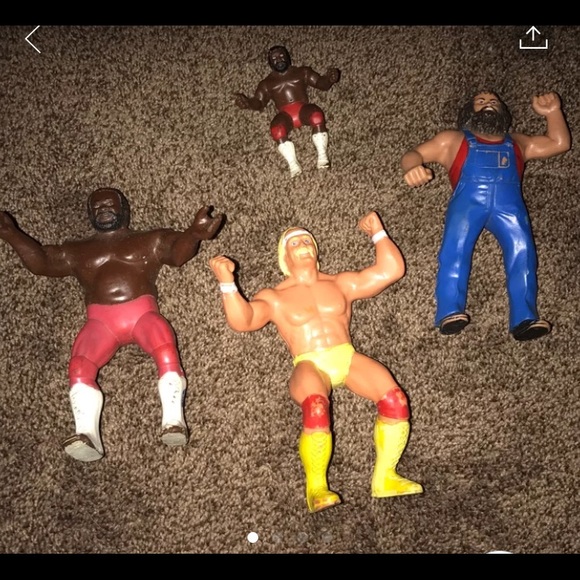 vintage wwe figures